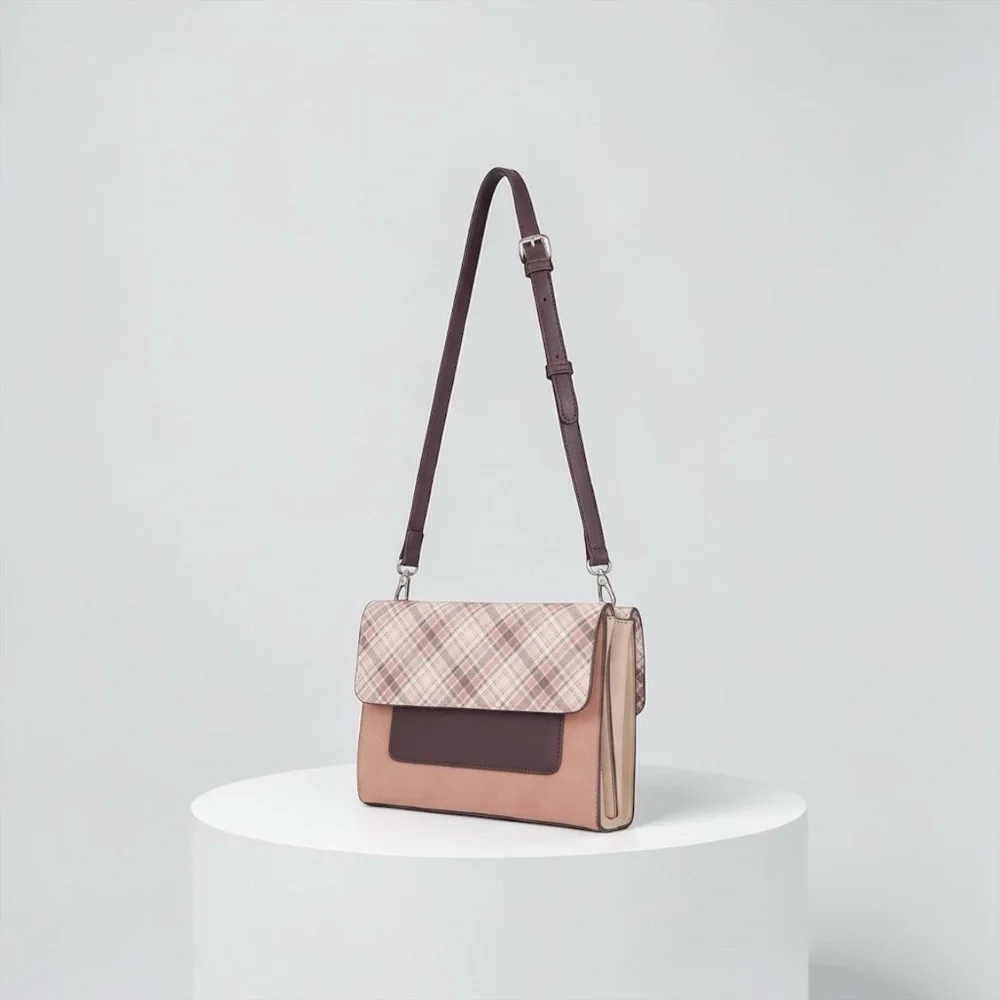 Parfois Women’s handbag 171826-PK M 7.9”x 10” NWOT - Picture 4 of 6